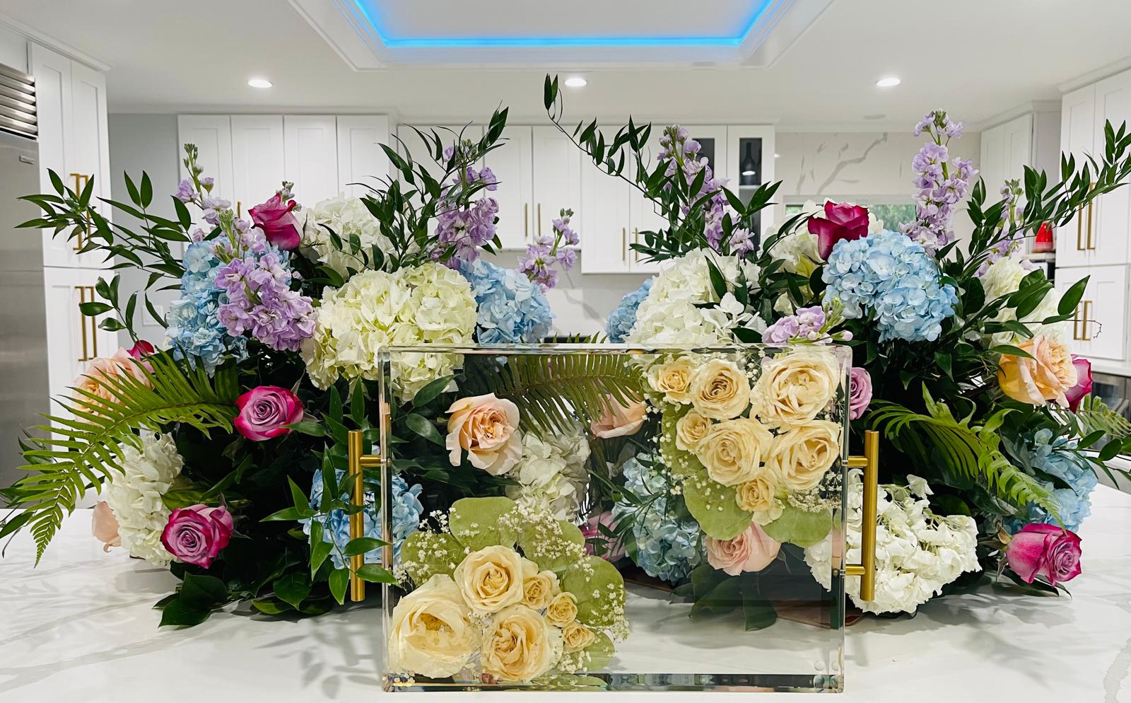 Preserved wedding flowers kept as a lifetime keepsake